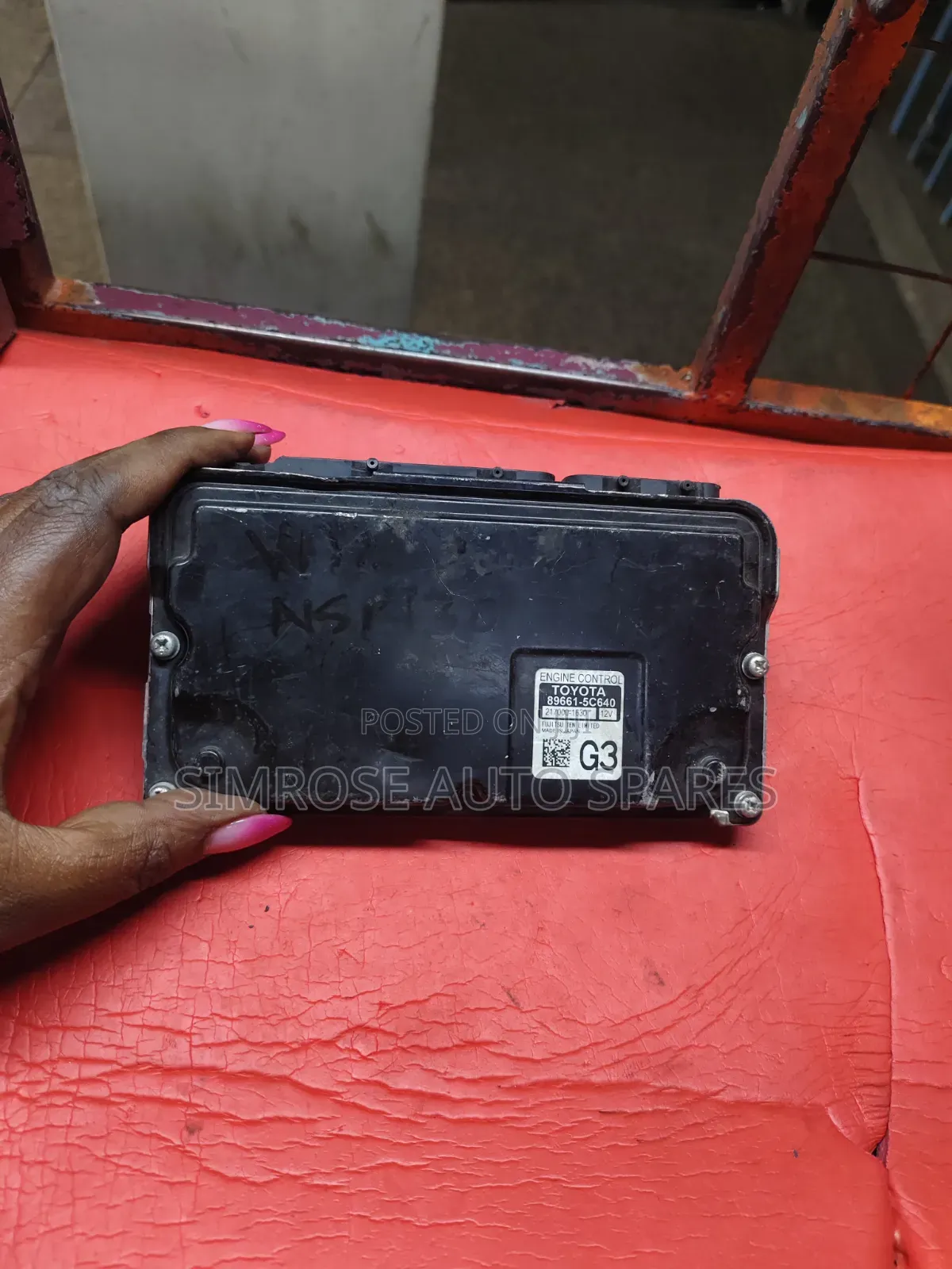 Toyota Vitz 2017 ECU