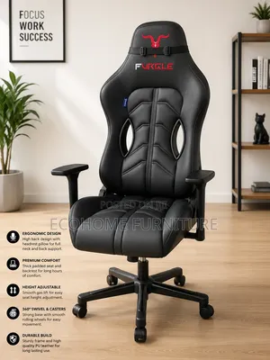 Ergonomic Gaming Executive Office Chair – Black