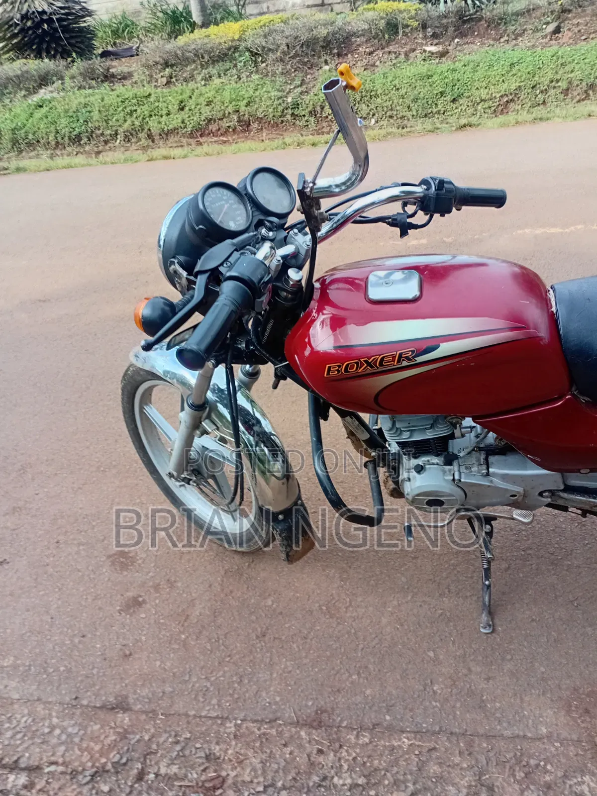 Bajaj Boxer 100 2025 Red