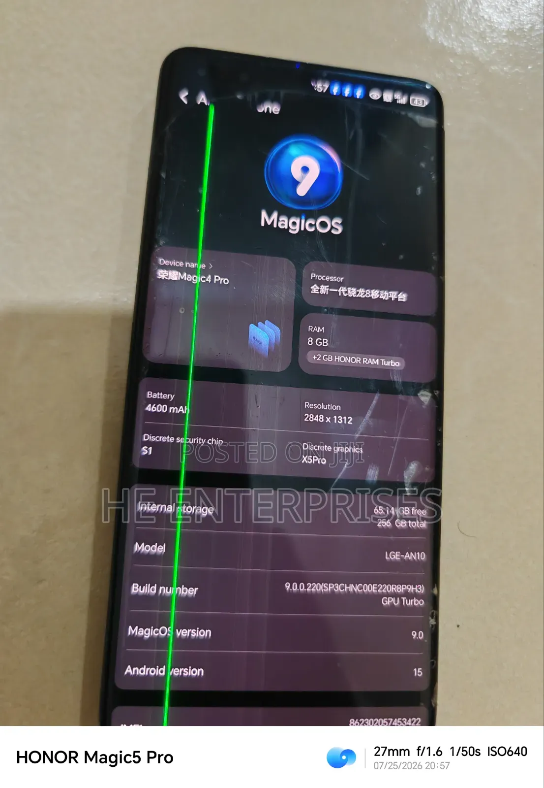 Honor Magic4 256 GB Black