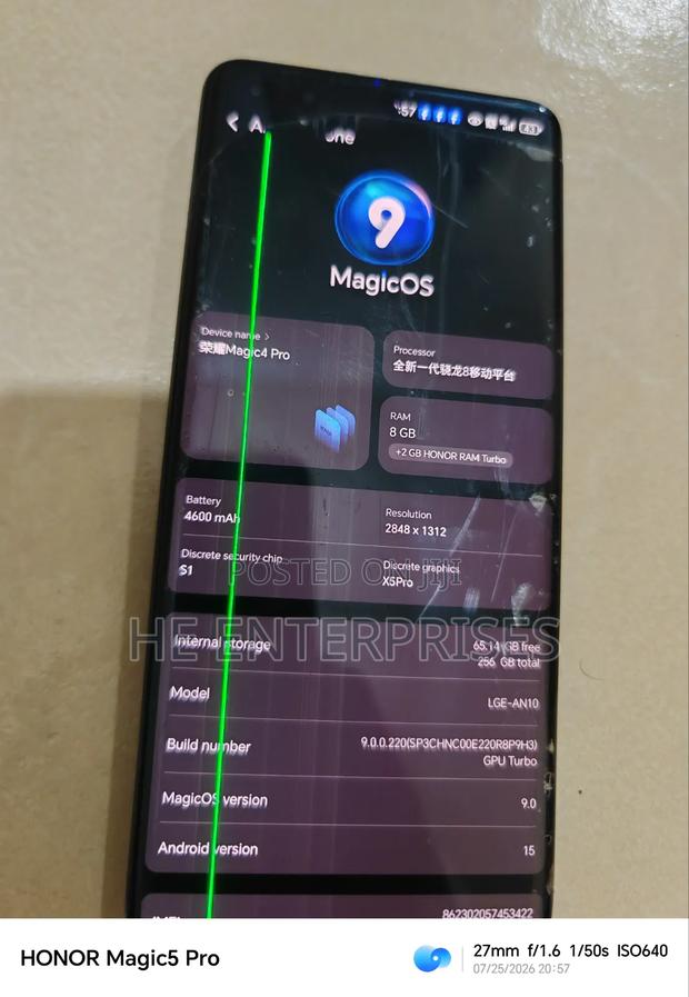 Honor Magic4 256 GB Black - thumbnail 4