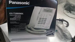 Panasonic Single Line Kx-Ts880w Corded Phone
