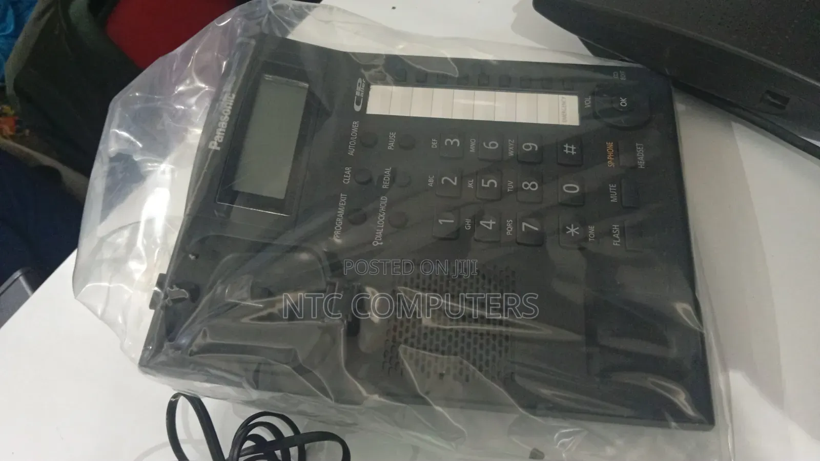 Panasonic Single Line Kx-Ts880w Corded Phone
