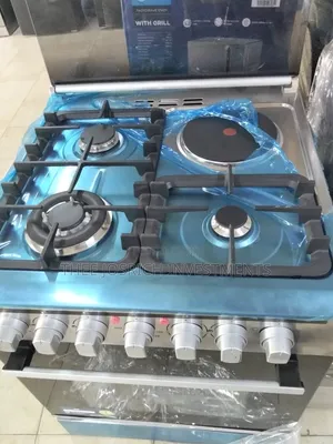 Haier 3+1 With Wok Burner Standing Cooker
