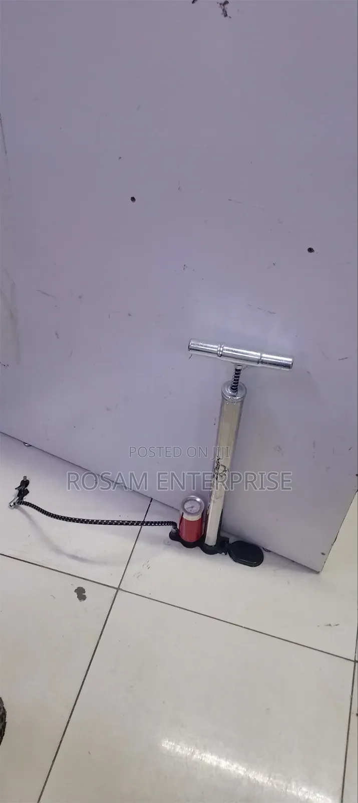 Bicycle the Foot Pump