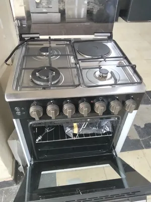 Black Haier Cooker 3+1 Size 60*60