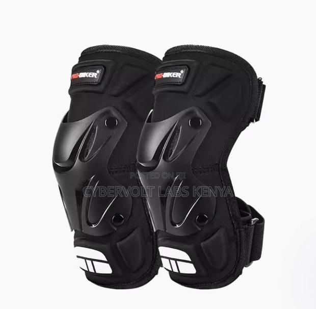 PRO-BIKER Motorcycle Knee Guards Protective Pads (Pair) - thumbnail 2