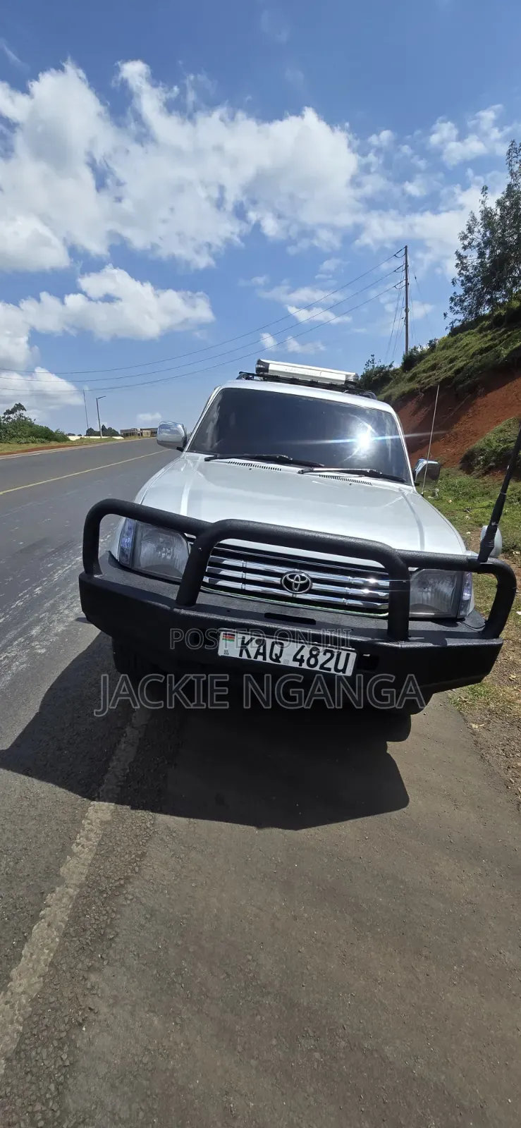 Toyota Land Cruiser Prado 2001 Silver