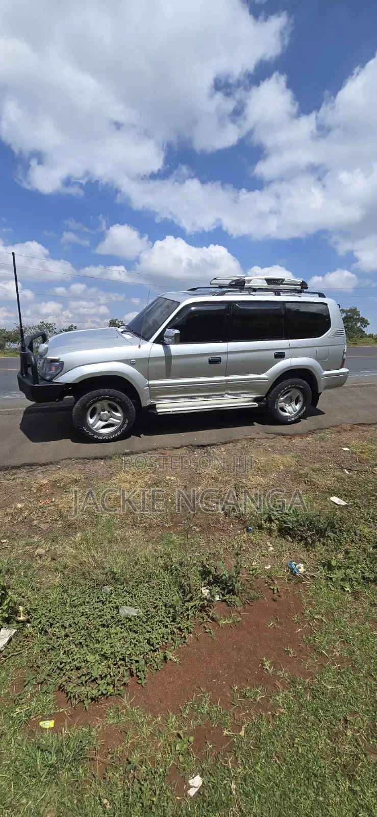 Toyota Land Cruiser Prado 2001 Silver