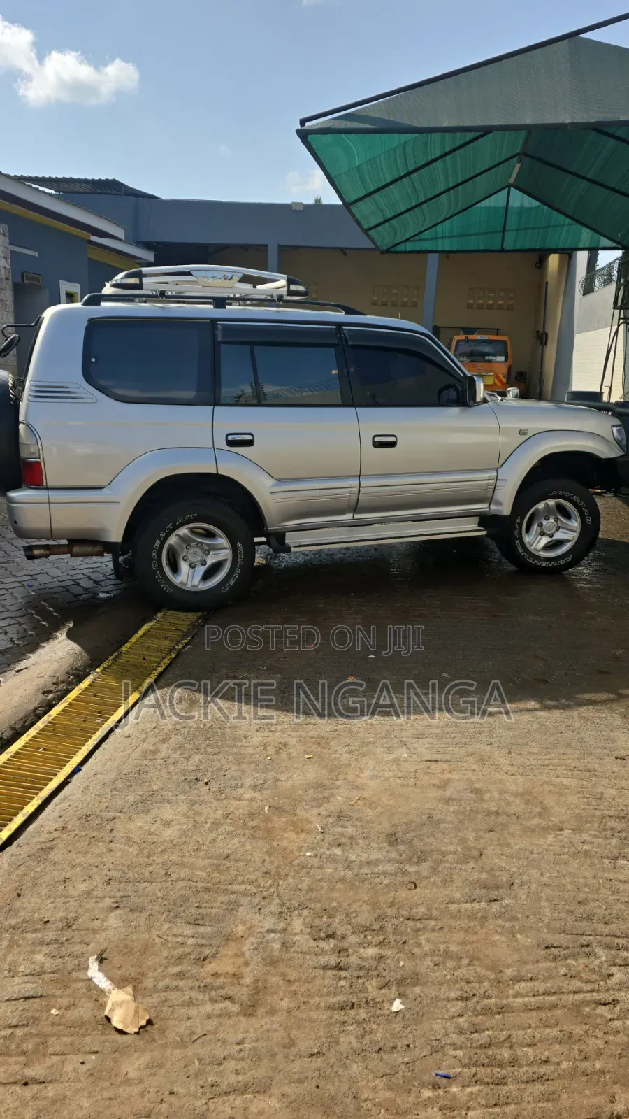 Toyota Land Cruiser Prado 2001 Silver