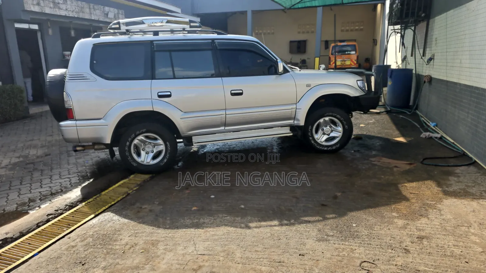 Toyota Land Cruiser Prado 2001 Silver