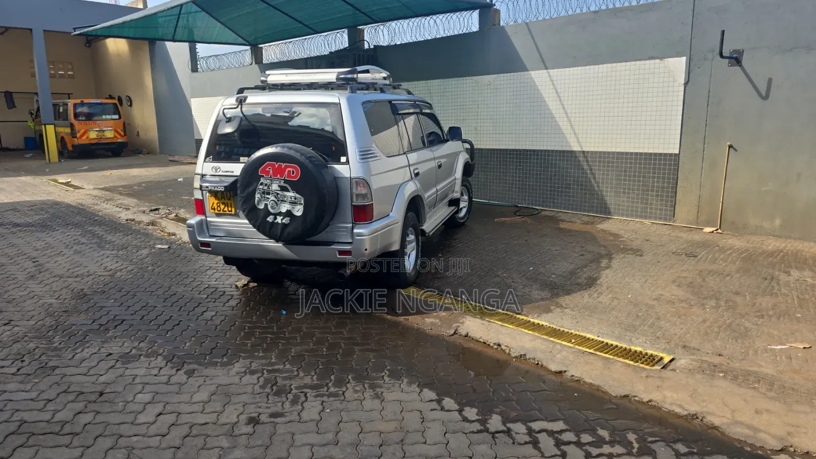 Toyota Land Cruiser Prado 2001 Silver