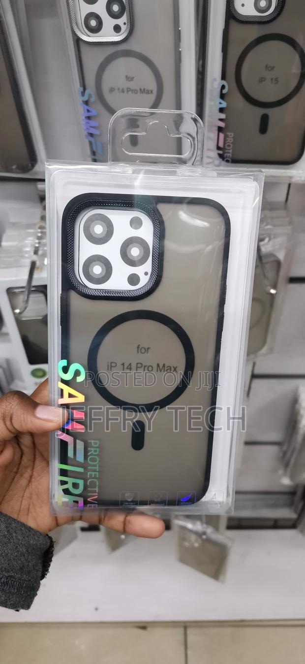 iPhone 14 Pro Max Black Border Bumper -Enhanced Protection Case - main view