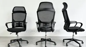 Executive Ergonomic High Back Mesh Office Chair With Headrest