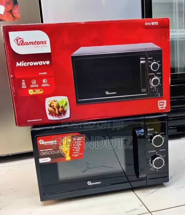 New Ramtons Microwave 20L Manual RM672