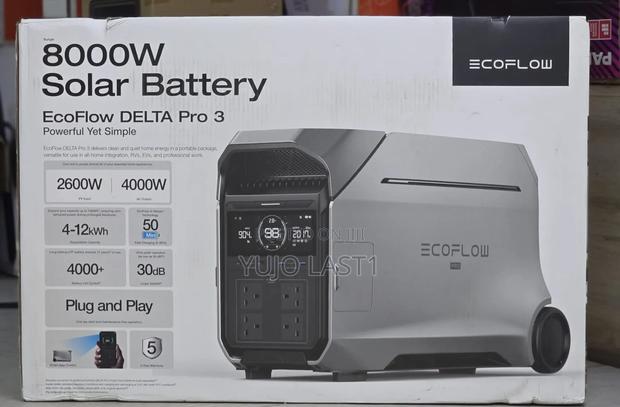 EcoFlow DELTA Pro 3 – Portable Power Station (4096Wh, 4000W) – EFD521