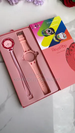 Trendy Ap X Swatch Royal Pop Rubber Straps Unisex Fashion Watches