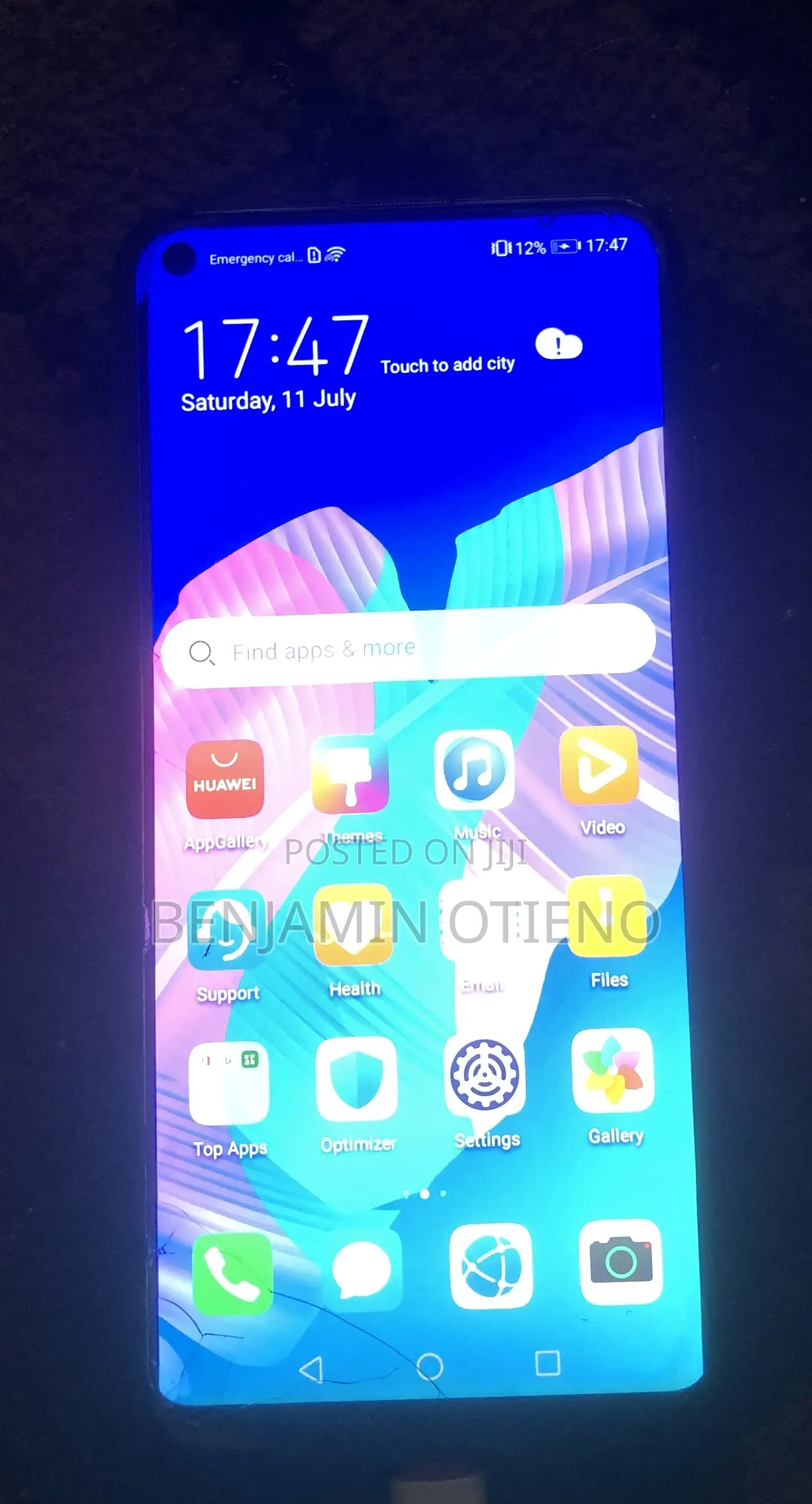 Huawei P40 lite E 64 GB Blue