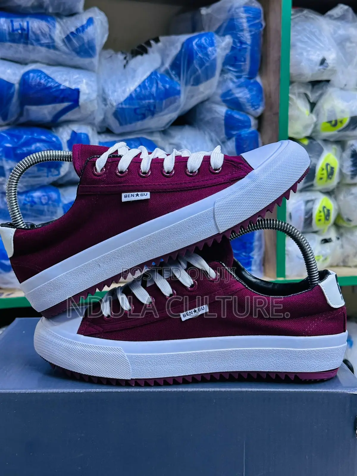 Ben Bu Rubber Canvas Shoes