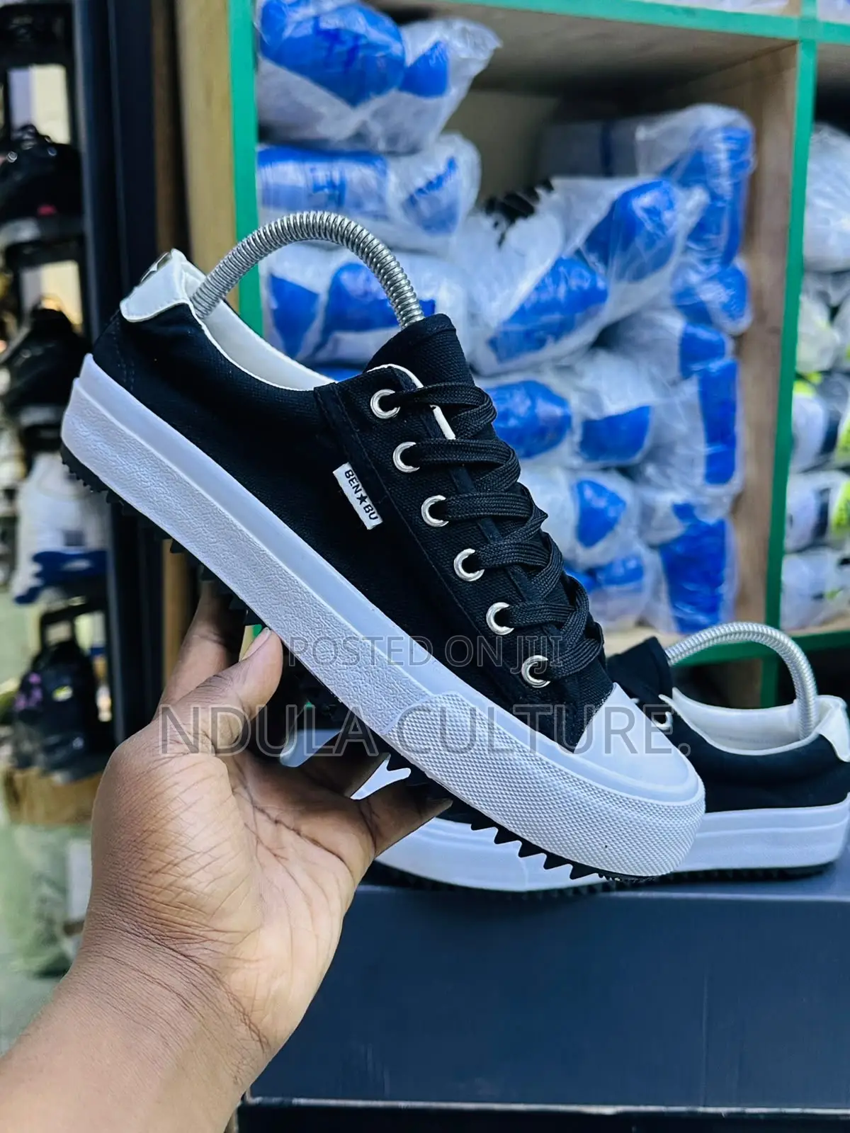 Ben Bu Rubber Canvas Shoes