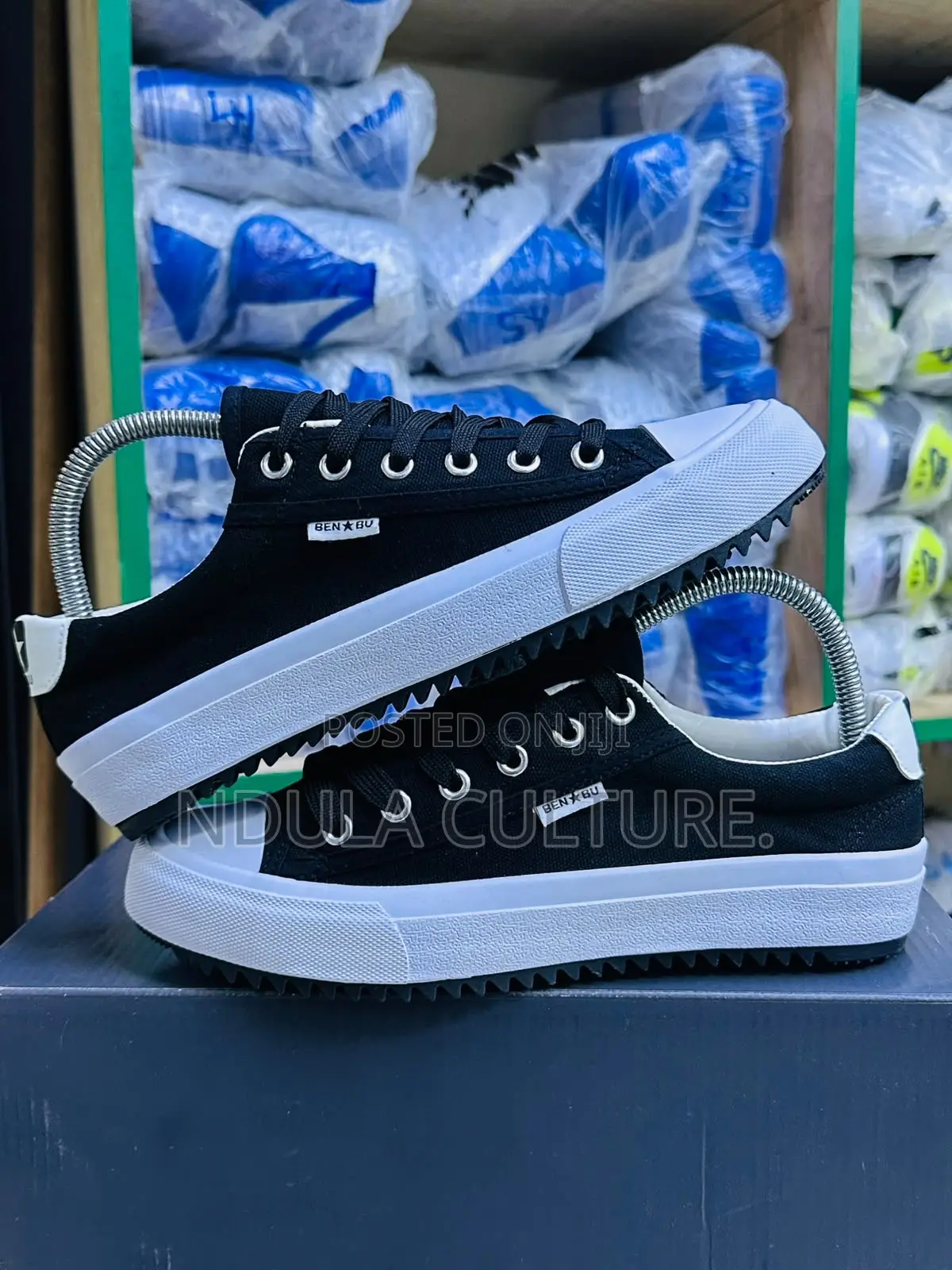 Ben Bu Rubber Canvas Shoes