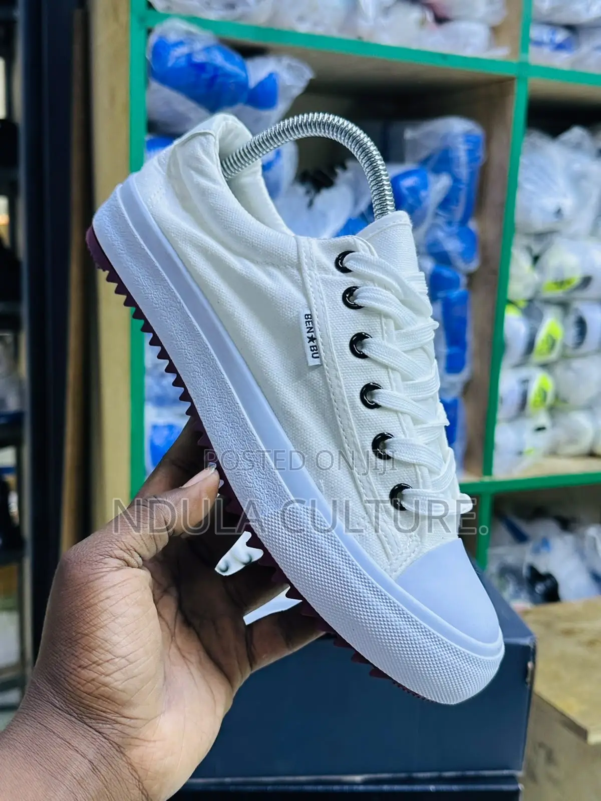 Ben Bu Rubber Canvas Shoes