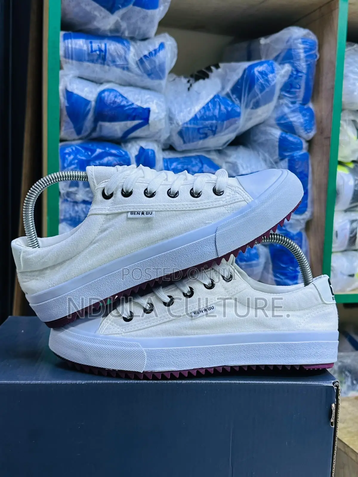 Ben Bu Rubber Canvas Shoes