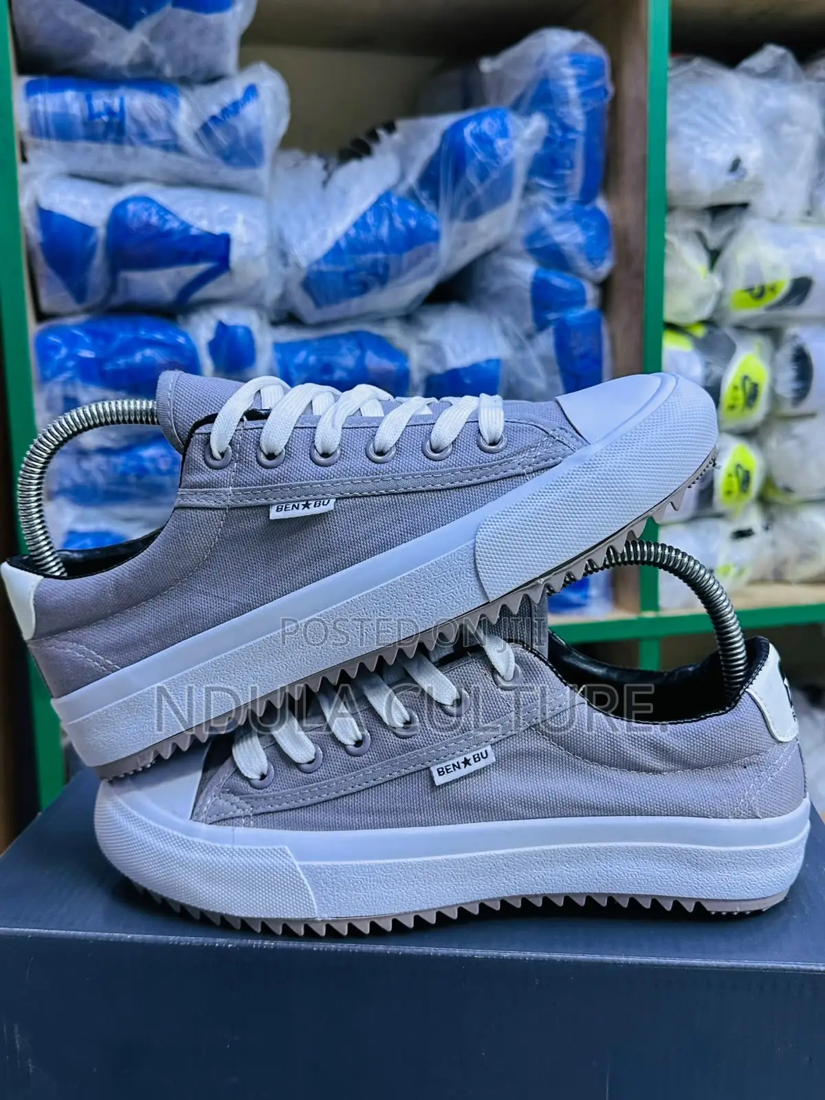 Ben Bu Rubber Canvas Shoes