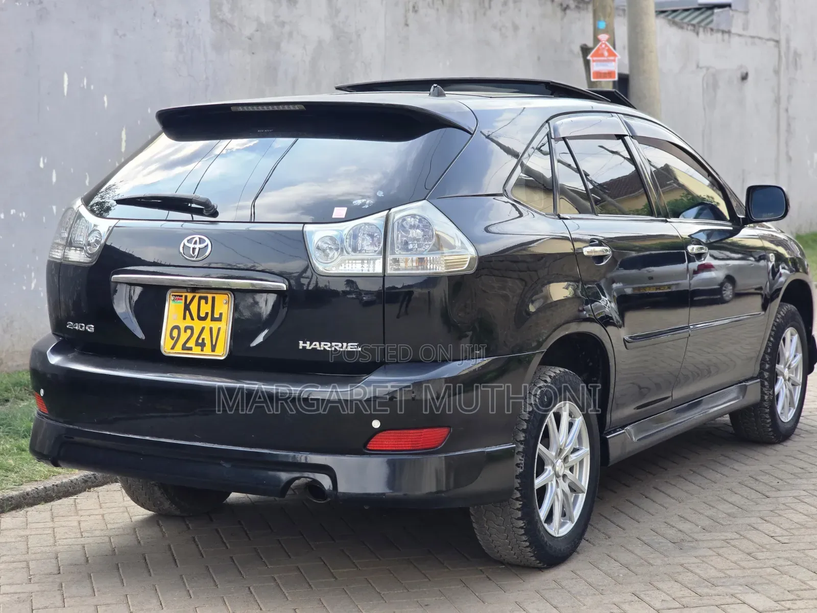 Toyota Harrier 2012 Black