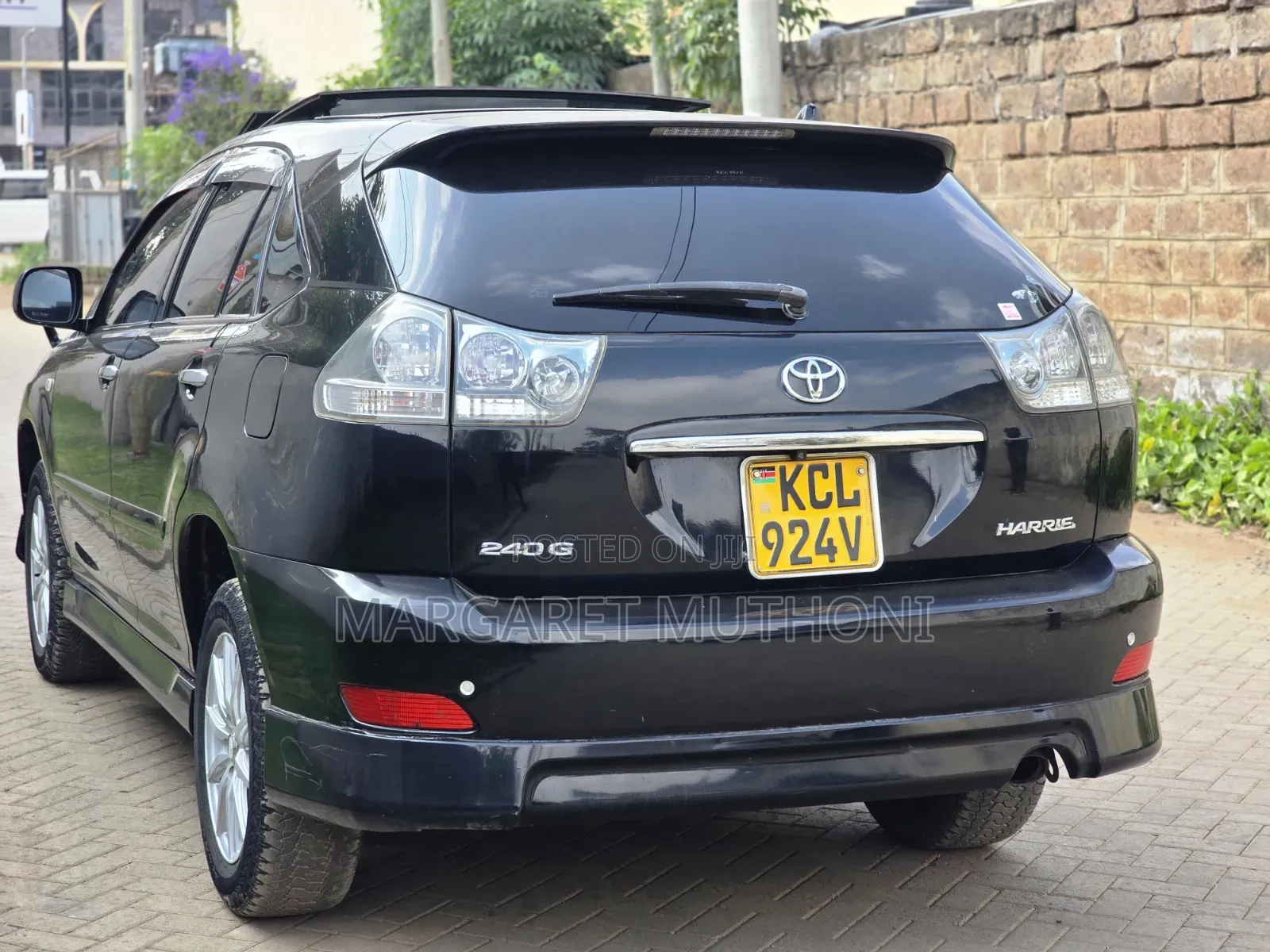 Toyota Harrier 2012 Black