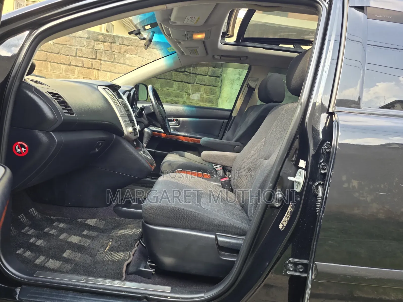 Toyota Harrier 2012 Black