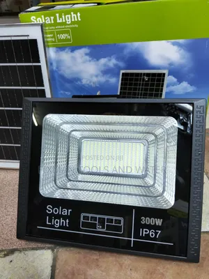 Led Solar Flood Light 300 Watts 16 HRS Bright With Remote