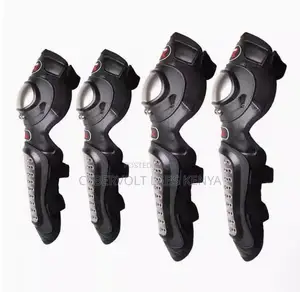 Motorcycle Knee Shin Guards Protective Pads Adjustable Riding Gear
