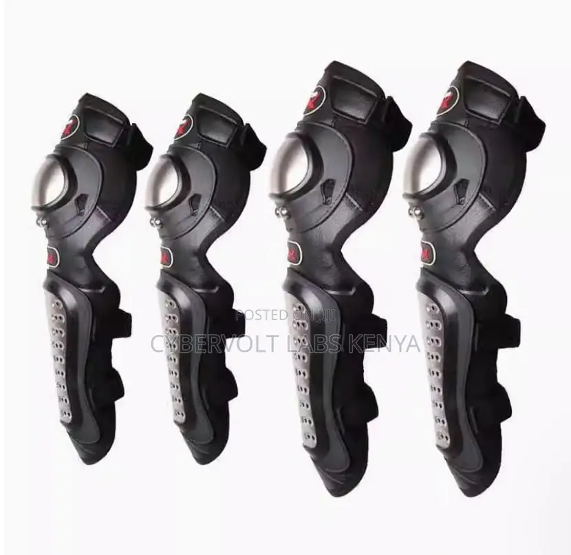 Motorcycle Knee Shin Guards Protective Pads Adjustable Riding Gear