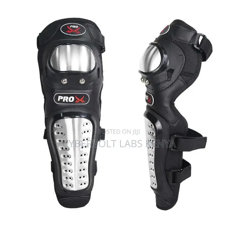 Motorcycle Knee Shin Guards Protective Pads Adjustable Riding Gear