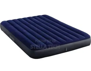 5*6 Intex Inflatable Mattress With Free Electric Pum