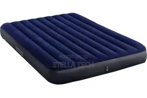5*6 Intex Inflatable Mattress With Free Electric Pum