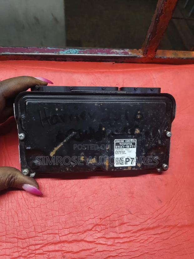 Toyota Harrier 2016 2wd ECU