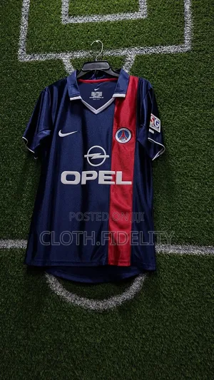 PSG 2001/2002 Opel Retro Jersey.
