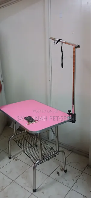 Pedigroom Pet Grooming Table Vibrant Pink - Medium Size