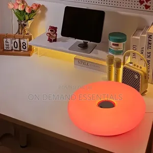 Donut-Shaped Lamp