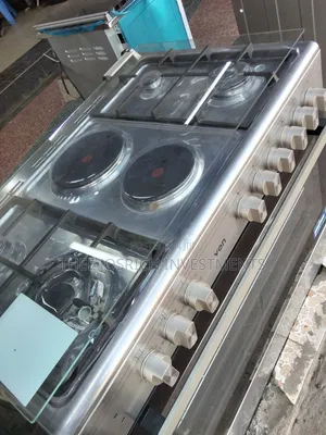 90*60 Von 6 Burner Standing Cooker 4+2 Full Oven