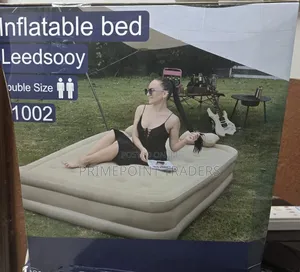 Inflatable Bed,Portable One-Click Inflatable Mattress Comfort Anywhere