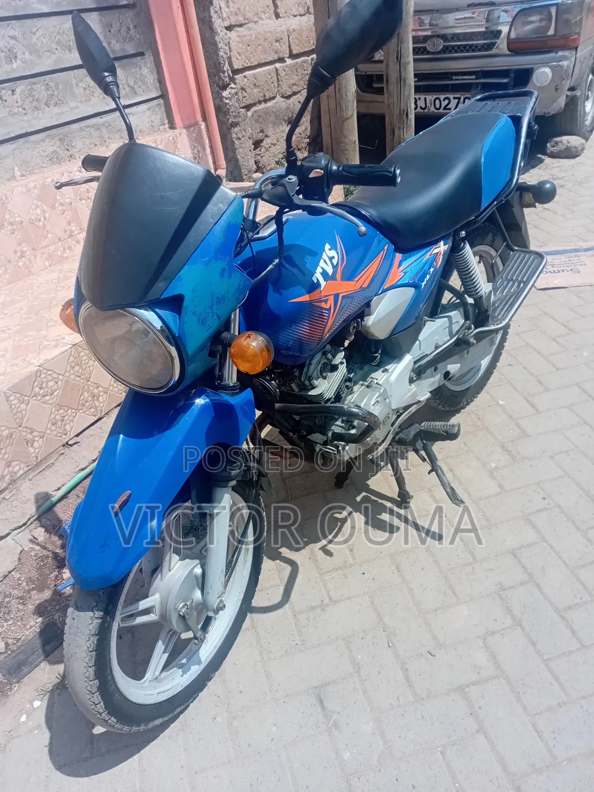 TVS HLX Plus ES 2023 Blue