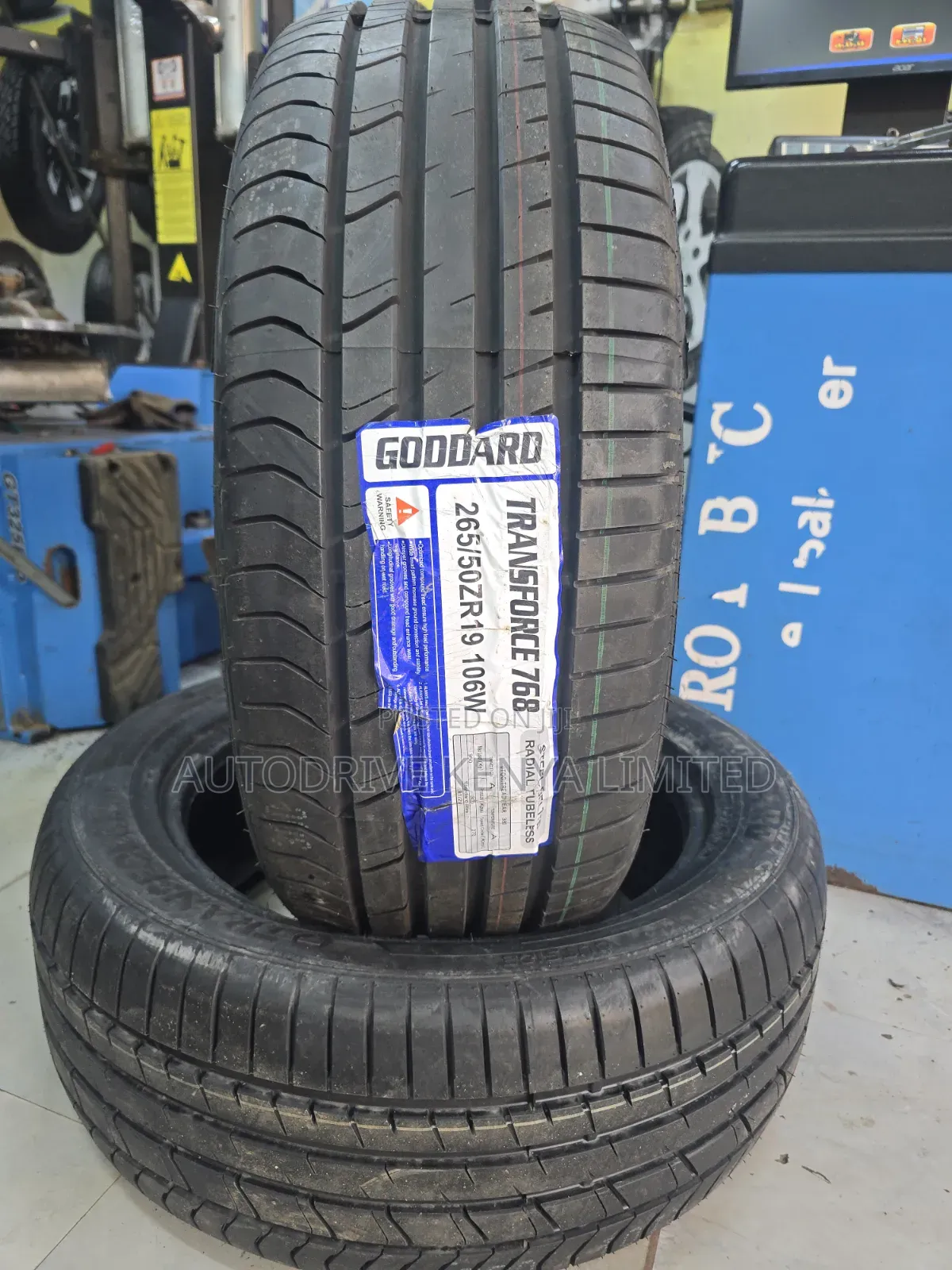 265/50r19 Goddard Transforce Tire