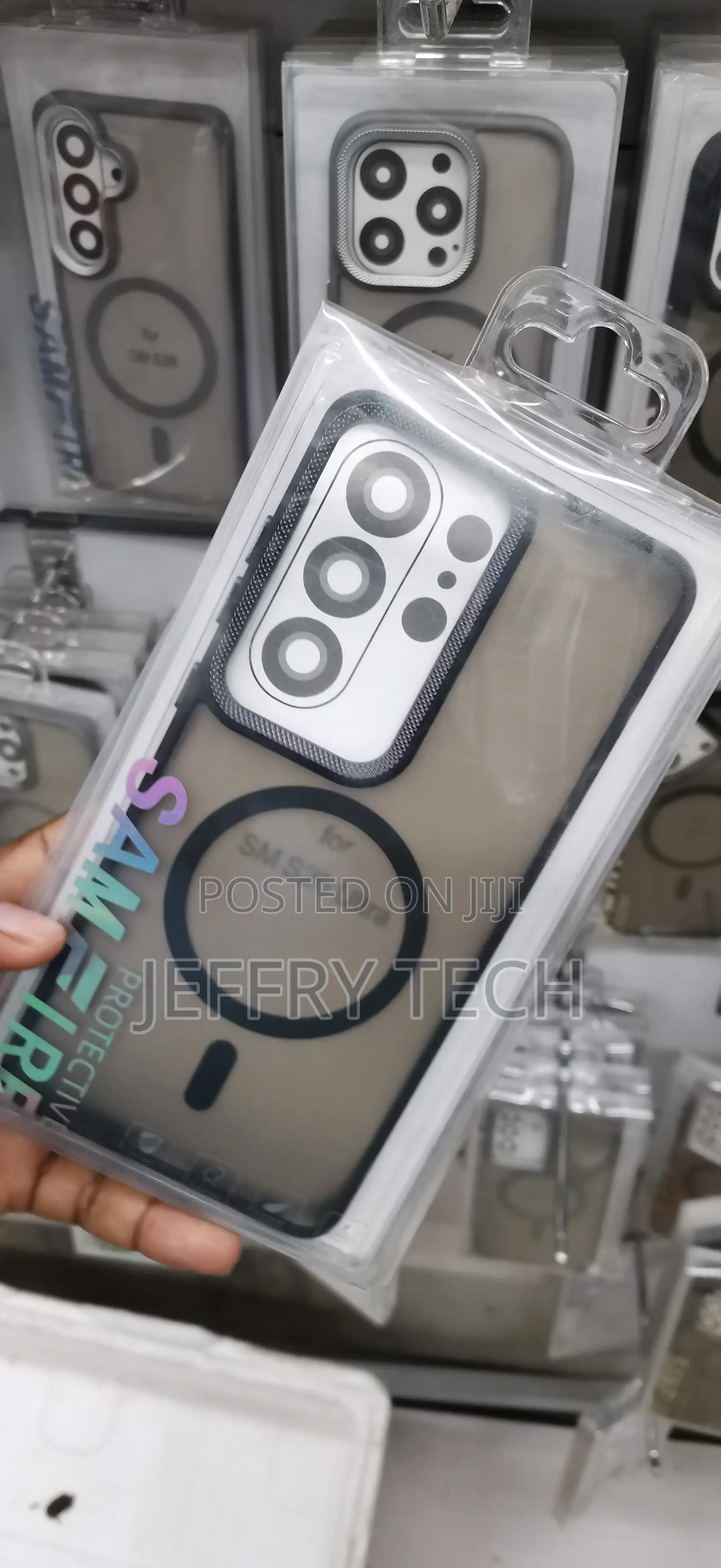 SG S26 Ultra Semi-Transparent Back Plate Protective,cover