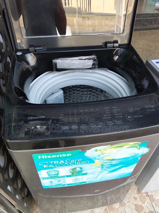 Hisense 10.5 Kg Top Load Fully Automated Washing Machine - main view