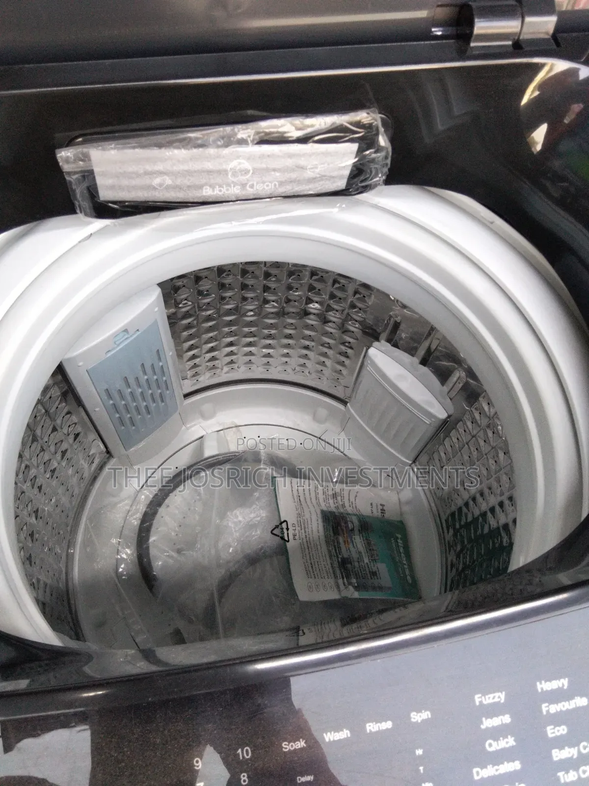 Hisense 10.5 Kg Top Load Fully Automated Washing Machine