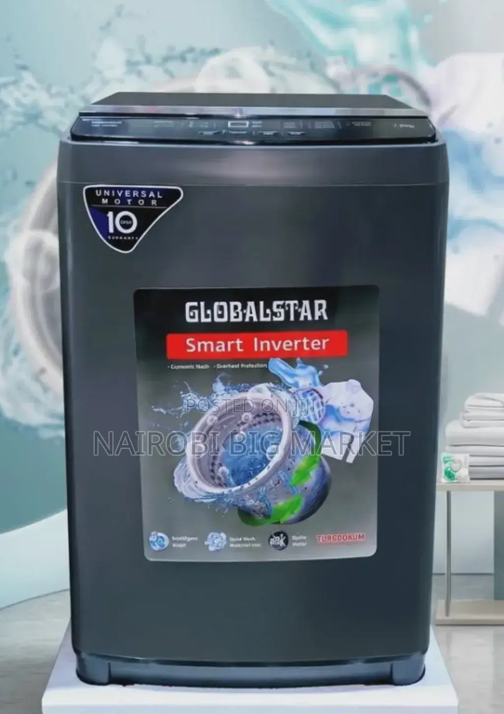 7kgs Globalstar GS-700BT Fully Automatic WASHING MACHINE