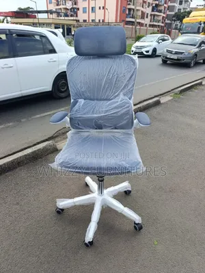 Ergonomic Gray Office Chair